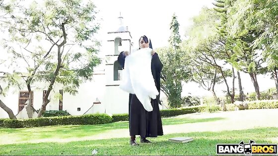 Dirty Nun Fucks The Gardener