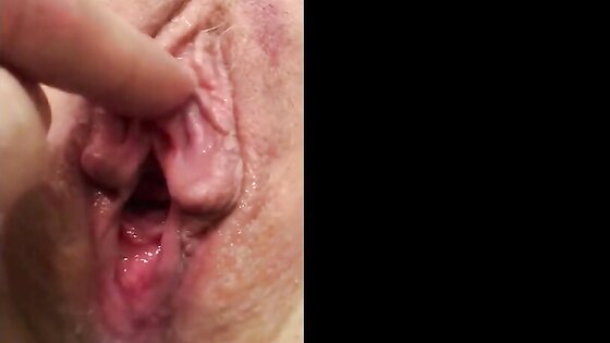 Pussy cum girl's pussy cumming hard again soaking wet