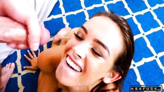 Hot Slut Charity Crawford Facial Cumshot Compilation