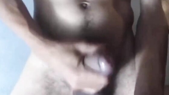 BIG UNCUT CURVED LATINO  DICK CUMS HANDS FREE