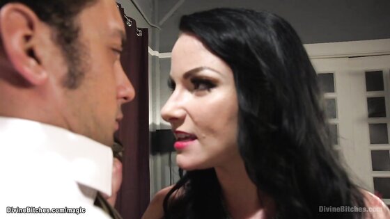 Rich husband spanked by dom wife