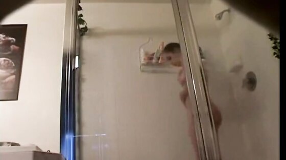 cute stepsister 19 takes at shower