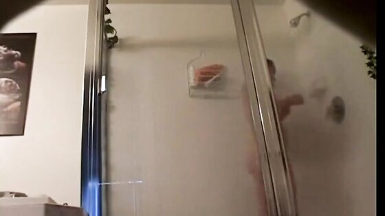 cute stepsister 19 takes at shower