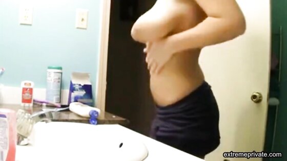 my niece challenges me with her huge tits