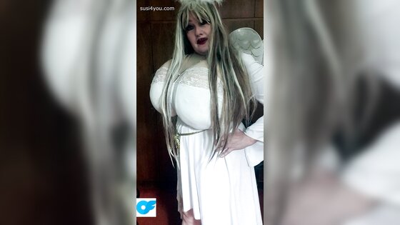 Did you ever see such a sexy angel?