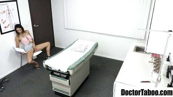 Doctor licks and fucks his Asian teen patient and his nurse