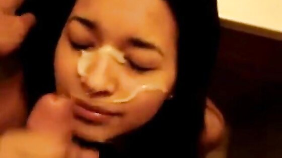 Asian Amateur BJ Cumshot