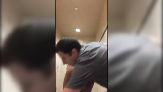 White Manager Pounds Black Theif In Restroom