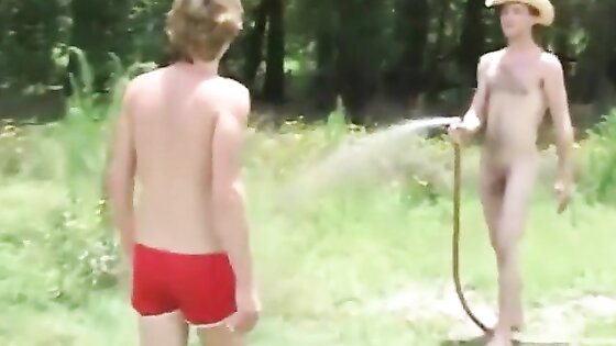 Two Country Boys Wrestle Naked Then Blow Each Other