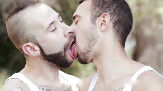 Gay Friends Outdoors