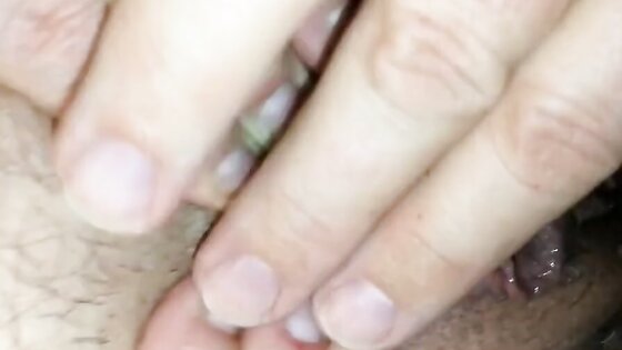 Homemade video - granny clitoris massage and loud orgasm