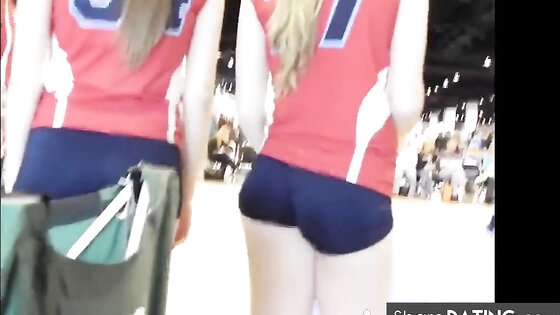 TIGHT SPANDEX VOLLEYBALL COLLEGE TEENS ASSES HIDDEN CAM