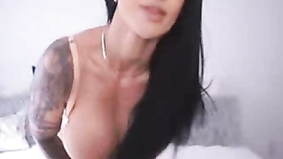 Big Tits Babe Sucking And Fucking Dildo