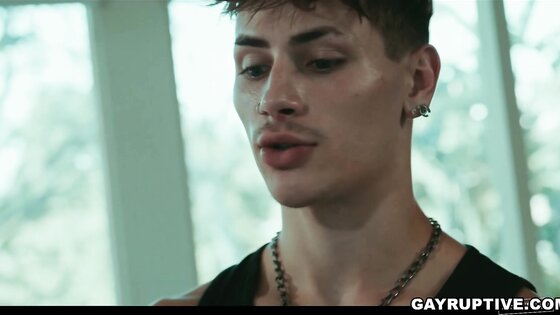 WAtch Cyrus Stark and Jake Jaxx in a hardcore fuck session