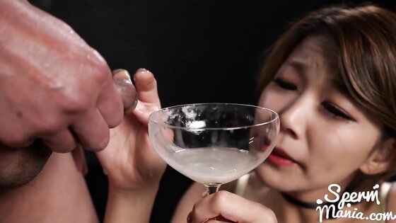 Saki Kawanami Swallows Several  Thick White Cumshots