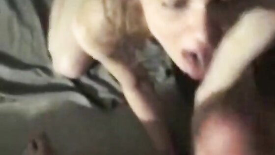 Cute girl sucks and licks balls and earns huge facial reward 2