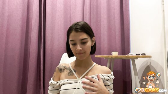 Cute PDCams girl masturbating on live webcam show