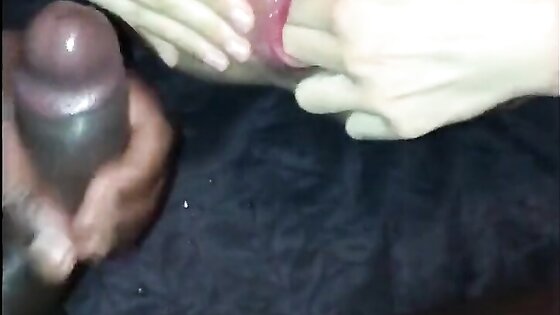 Big Black Cock Gapes Boy's Loose Pussy