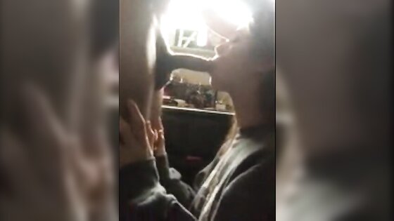 College girl sucks some dick