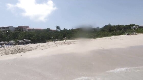 Swimming Naked in Cuba's Atlantic Ocean Waters