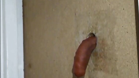 Glory Hole Amateur Takes on Big Cocks