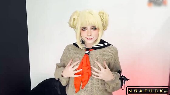 Himiko Toga and her Hairy Pussy Celebrate 18th with first Sex and Сreampie