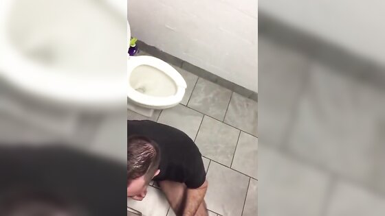 Glory Hole Hunk Blowjob