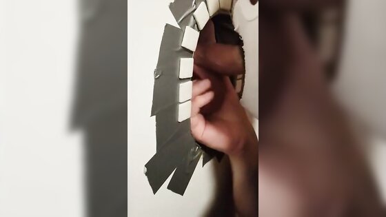 Glory Hole Amateur Takes on a Big Cock