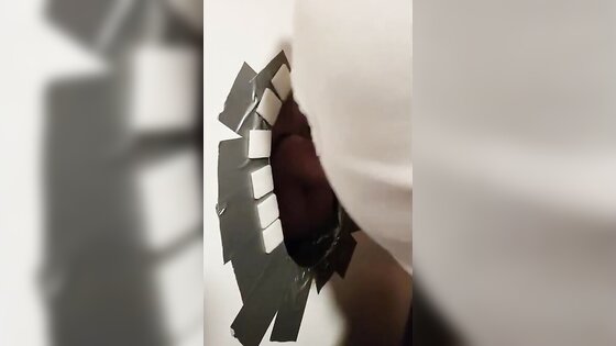 Glory Hole Amateur Takes on a Big Cock