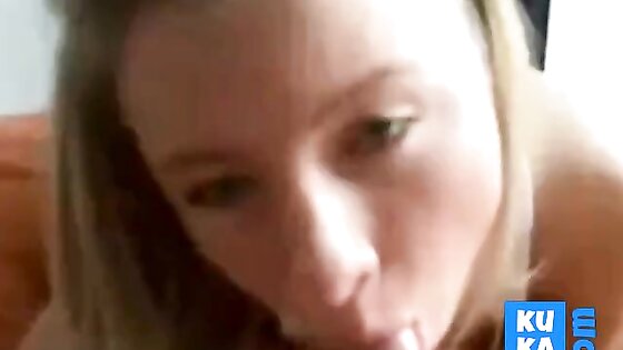 Big Cock Blowjob with Czech Babe Amateur