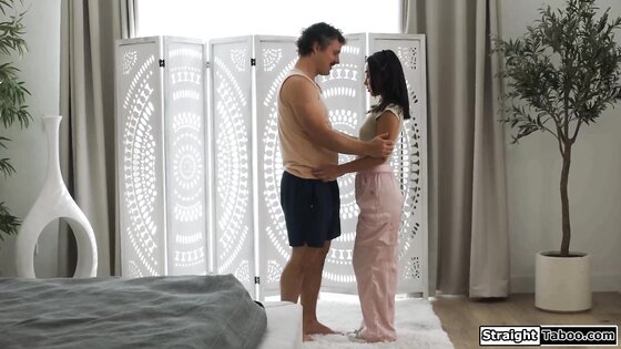 Asian babe doesnt dare to say no to sex