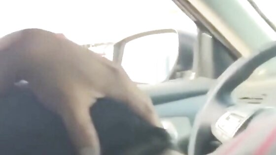 Stranger Gives Me a Blowjob in My Car While I Was Jerking Off