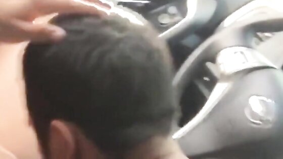 Stranger Gives Me a Blowjob in My Car While I Was Jerking Off