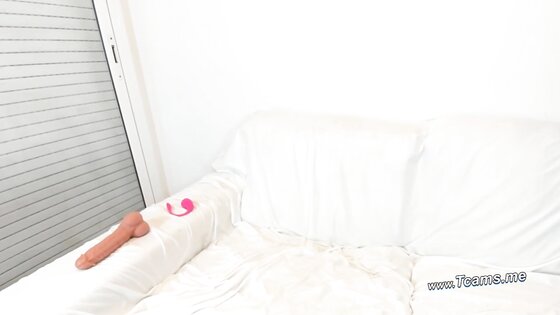 Blonde Ts Solo Play In Bed