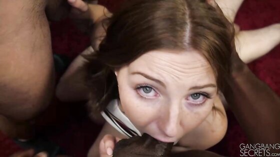 That's it Jenna, DEEP down the troat!