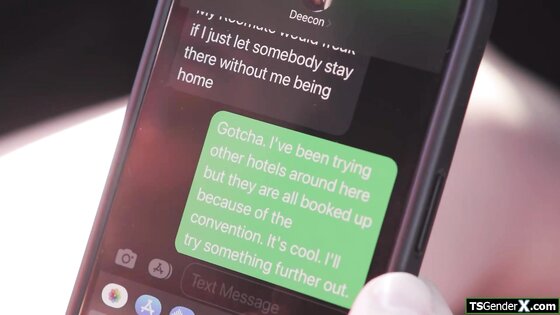 You ever been with a trans woman before?