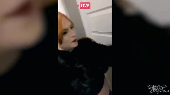 Cute Red Haired Shemale Fucked