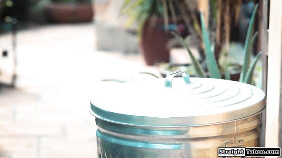 Latin hobo got pregnant from used condom