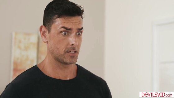 Stepdad helping teen stepdaughter orgasm