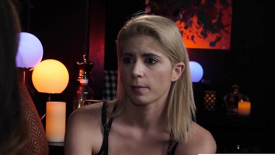 Lesbian dominatrix ass fucks girlfriend