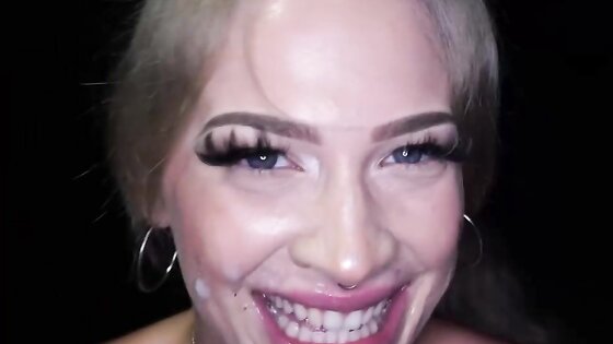 Oh, you're covered in cum alright!