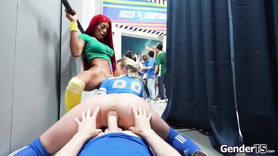 Trans anal reamed at security checkpoint