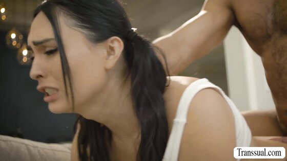 Hanging out with my hot and sexy TS stepdaughter