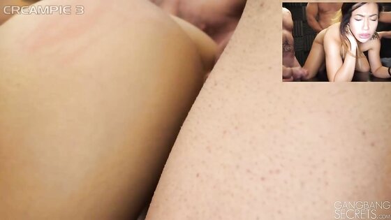 You got loaded up with cum alright!