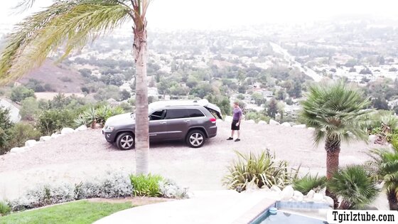 I fuck TS boss while her ass is stucked in the door