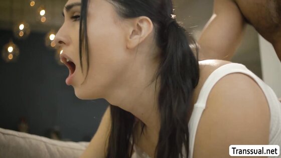 Giving my bad mood stepdad a blowjob to calm