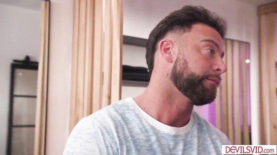 Busty milf lets stepson cum inside her