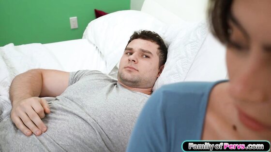 Are you checking out my boner stepsis?