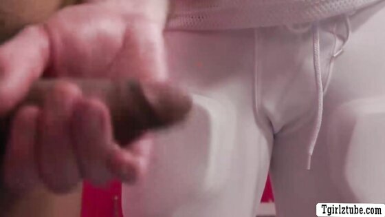 Fucking my sad crush in locker to make him happy