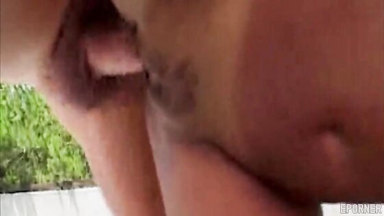 Stunt Brunette Threesome With Bukkake